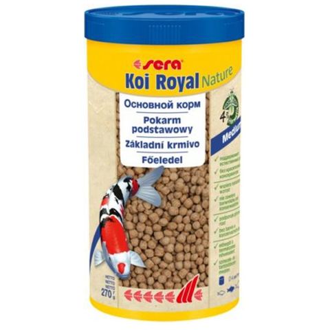 Krmivo pro ryby Sera Koi Royal Nature Medium 1000 ml